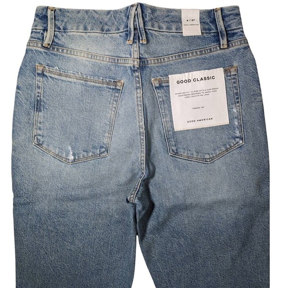 Good‎ American Women's Good Classic Stretch Jeans 4 NWT - Picture 4 of 12